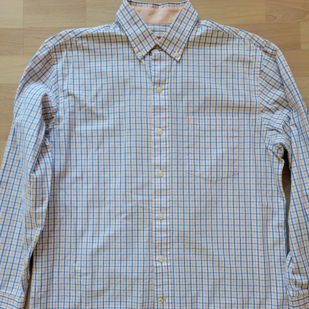 Izod Long Sleeve Button Down - Medium